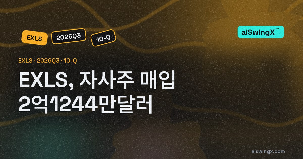 ExlService Holdings, 자사주 매입 2억1244만달러… 영업현금흐름의 101.7%