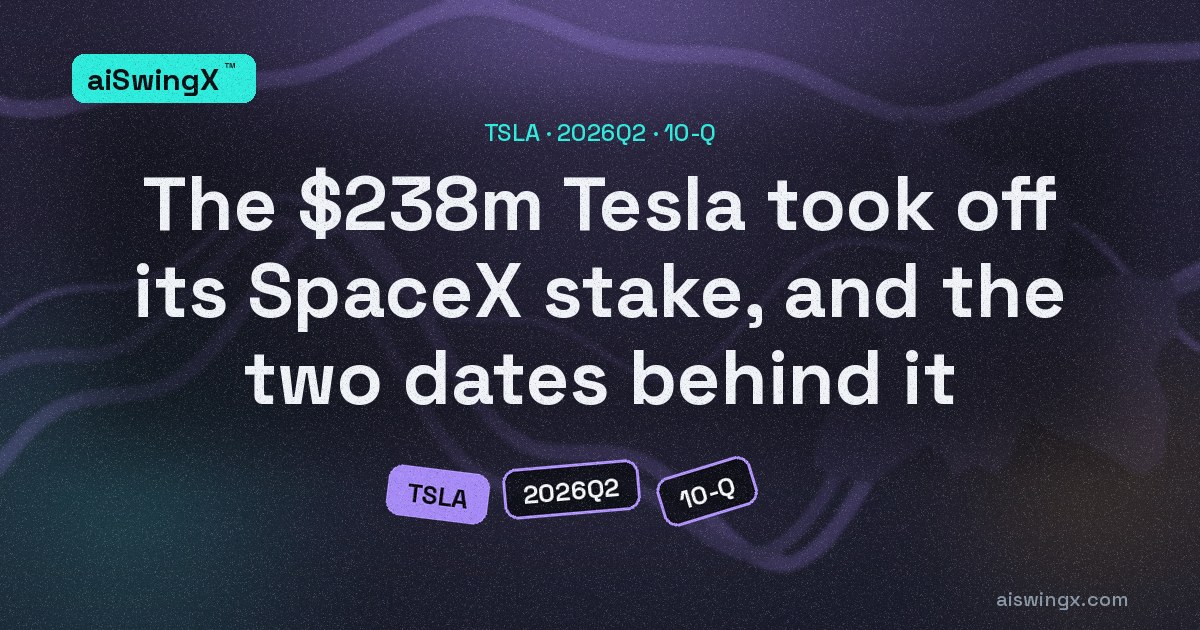 The $238m Tesla took off the value of its SpaceX stake — the restriction behind it lapses in September, the IPO sale restrictions in December